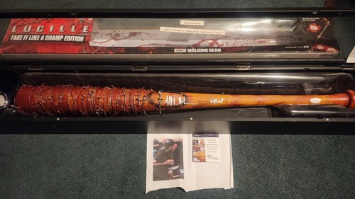 Lucille bat autographed - bat,
